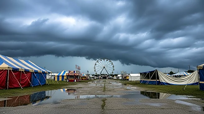 Severe Weather Forces Evacuation of Trump's Great American State Fair, Highlighting Event Challenges