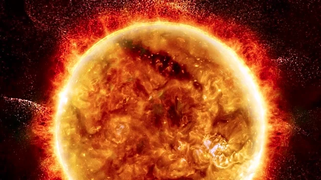 Coronal Mass Ejection from the Sun Threatens Earth's Magnetic Field