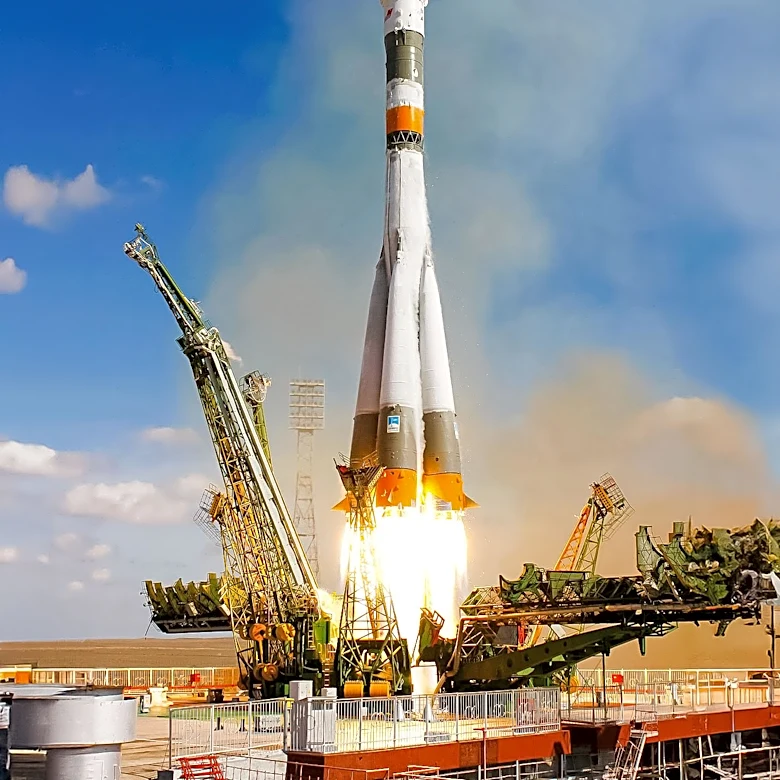 Russia Launches US Astronaut and Cosmonauts to International Space Station