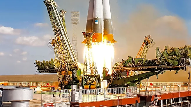 Russia Launches US Astronaut and Cosmonauts to International Space Station
