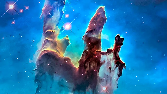 NASA's Hubble Telescope Captures Iconic 'Pillars of Creation' in Eagle Nebula