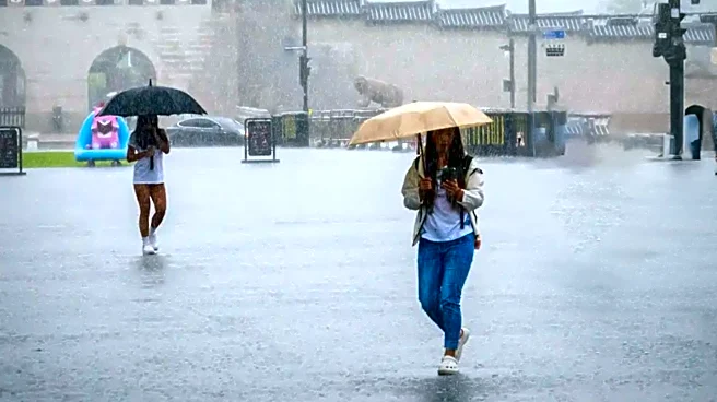 Heavy Rainfall in Seoul Causes Significant Property Damage