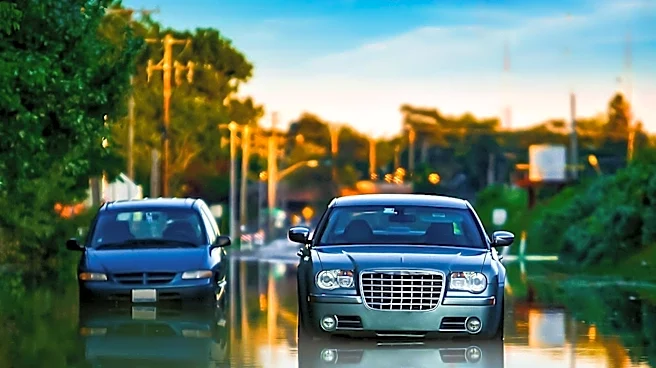 Flooding Temporarily Closes I-71 Northbound Near Ridge Avenue in Cincinnati