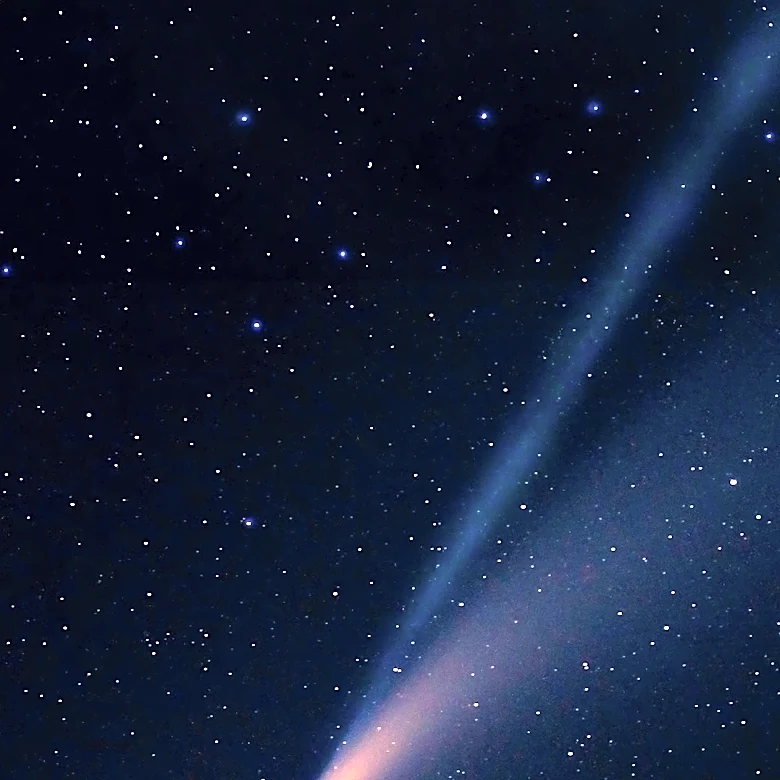 Comet Tempel 2's Unique Tail Visible in U.S. Skies