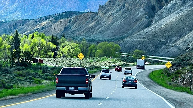 Colorado Department of Transportation Works to Clear Mudslide Debris on I-70 in Garfield County