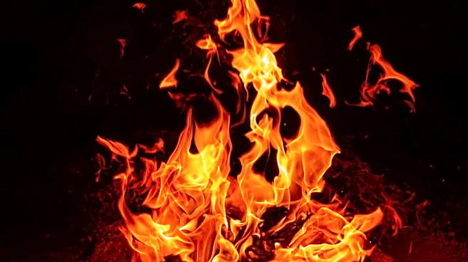 Early Morning Garage Fire Displaces Two in Henderson, Investigation Ongoing