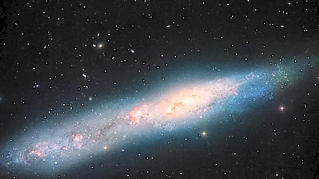 Hubble Telescope Captures Asymmetric Spiral Galaxy NGC 4654