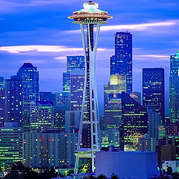Seattle Police Search for Two Men After Unauthorized BASE Jump From Space Needle
