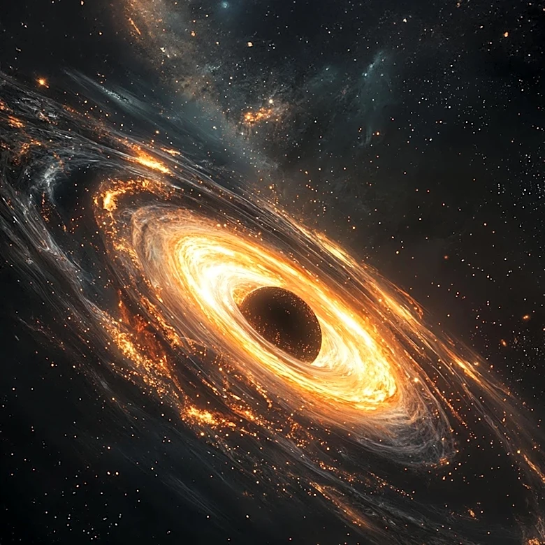 Astronomers Track Star's Orbit to Confirm Supermassive Black Hole at Galaxy's Center