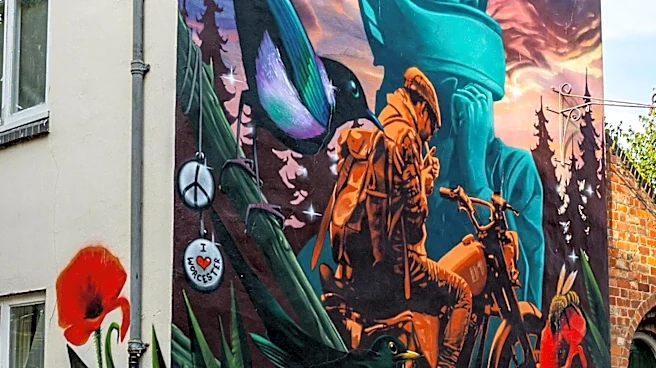 Interactive Murals in the UK Highlight Stories of Former Homeless Individuals