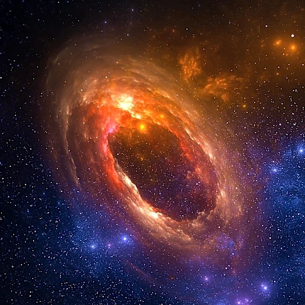 NASA's Chandra X-ray Spacecraft Observes Supermassive Black Hole Affecting 'Red Potato' Galaxy