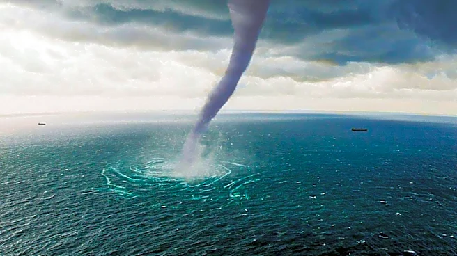 Waterspout Formation Observed Off Hainan Coast, No Damage Reported