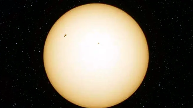 Astrophotographer Captures Stunning Image of ISS and Venus in Daylight