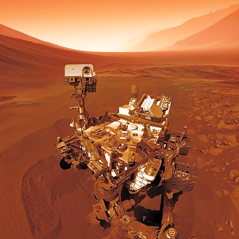 NASA's Curiosity Rover Uncovers Extensive Martian Polygon Field
