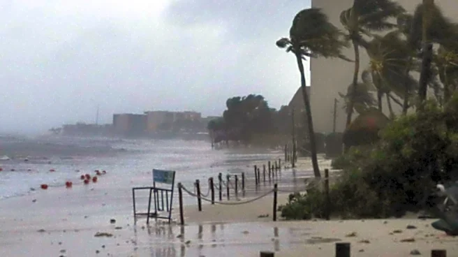 Long Beach Constructs Sand Berms to Combat Hurricane Genevieve's Waves