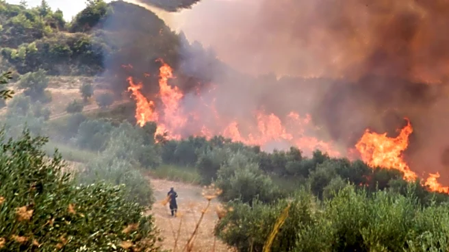 Turkey Battles Wildfires Amid Strong Winds in Bodrum Region
