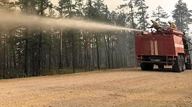 Hellenic Fire Service Battles 73 Wildfires Across Greece Amid Severe Weather Conditions