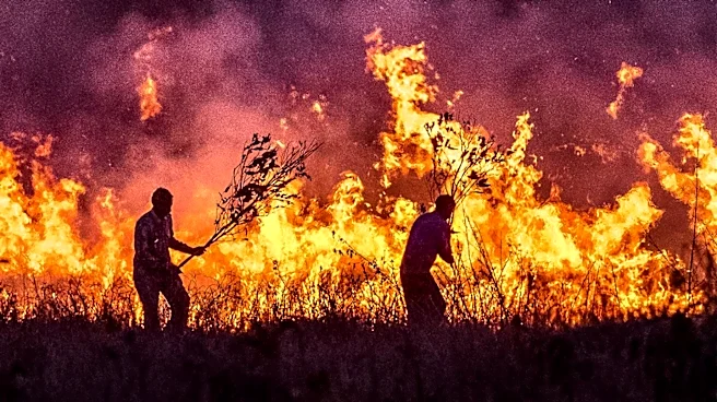 Volunteers Mobilize to Combat Wildfires in France Amid Heat and Drought