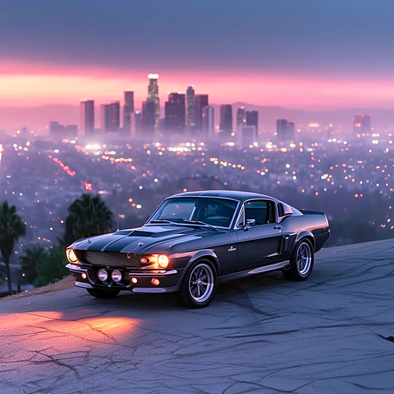 1967 Shelby GT500 with 428 Police Interceptor Engine Up for Auction