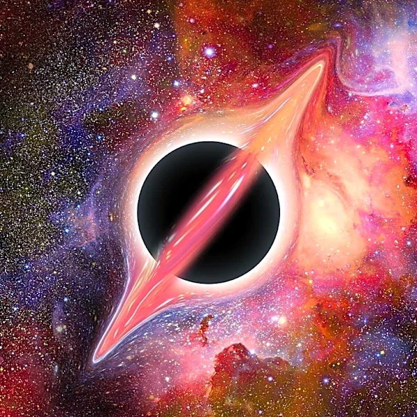 NASA's Swift Observatory Detects Rare Black Hole Consuming Star Far from Galactic Center