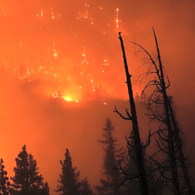 Firefighters Halt Diablo Fire's Progress, Evacuations Lifted in Pleasant Valley