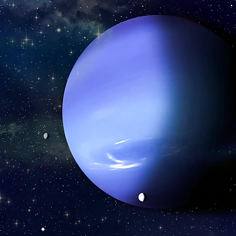 Webb Telescope Reveals Ancient Catastrophe Among Neptune's Moons