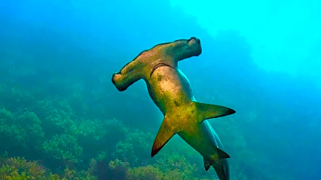14-Foot Great Hammerhead Shark Washes Ashore in North Carolina, Cause of Death Unknown