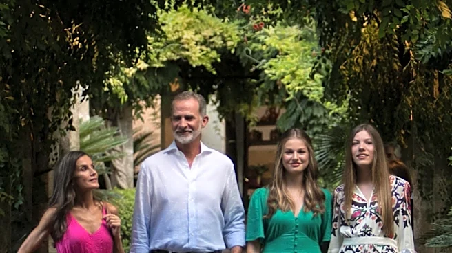 Spanish Royal Family Hosts Annual Reception at Marivent Palace
