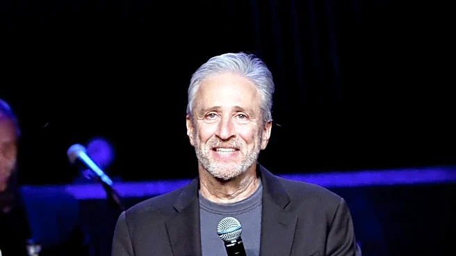 Jon Stewart Challenges Sen. John Fetterman on Israel Stance in Podcast Interview