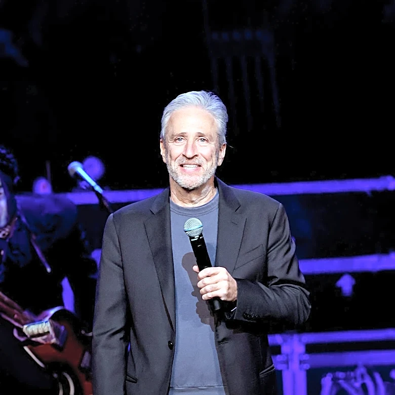 Jon Stewart Challenges Senator John Fetterman on Democratic Party Allegiances