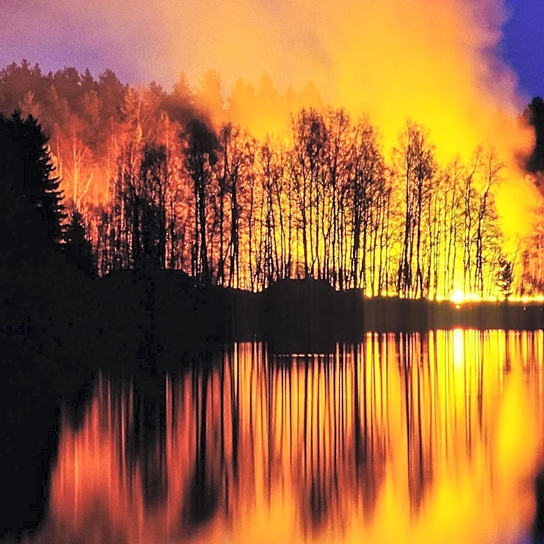 Firefighters Respond to Major Residential Fire in Fortuna, California