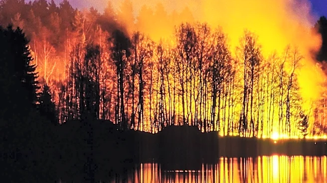 Firefighters Respond to Major Residential Fire in Fortuna, California