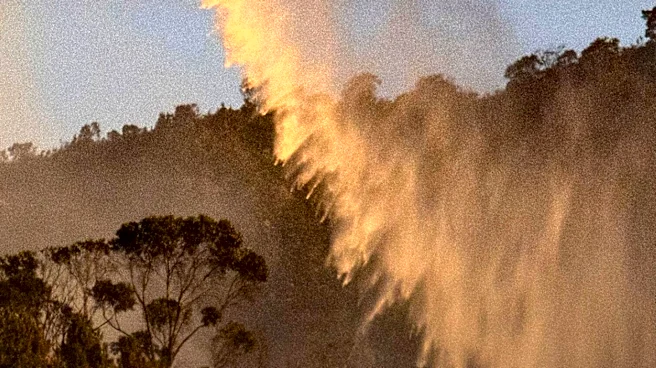 Brush Fire in Valencia Riverbed Contained by Firefighters