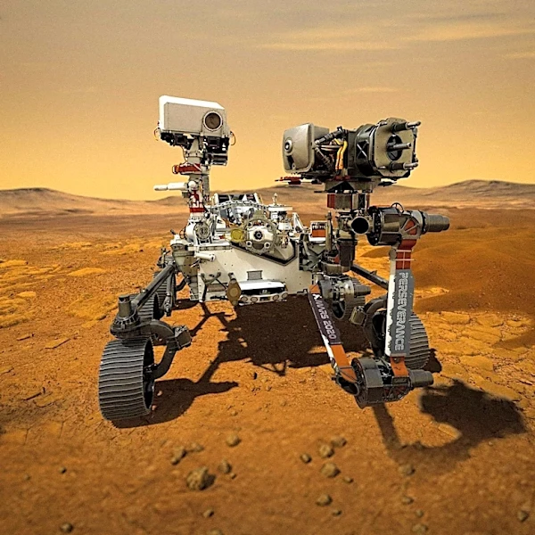 NASA's Perseverance Rover Captures Earth Passing Behind Martian Moon Phobos