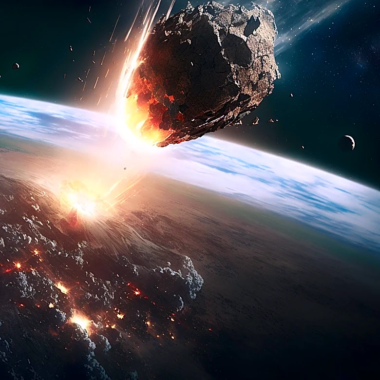 Asteroid Impacts May Have Created Conditions for Life, Study Suggests