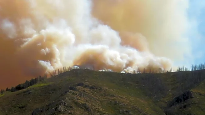 Little Giant Fire Intensifies Near Lake Wenatchee, Heavy Smoke Reported