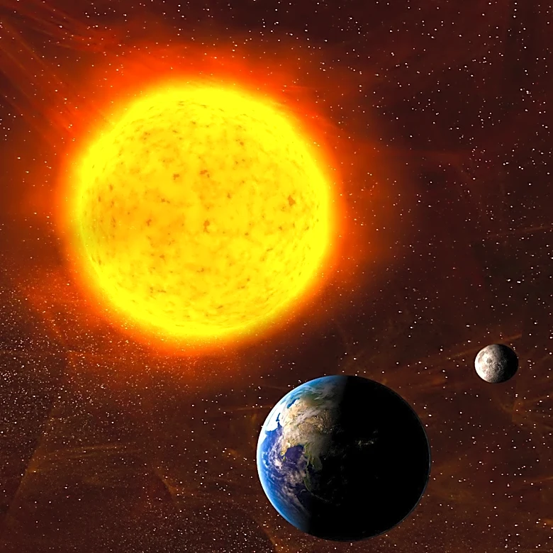The Journey of Sunlight: From the Sun's Core to Earth Over Thousands of Years