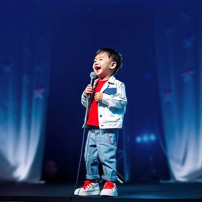 President Trump Intervenes to Prevent Toddler's Fall, Jokes About Biden at Las Vegas Event