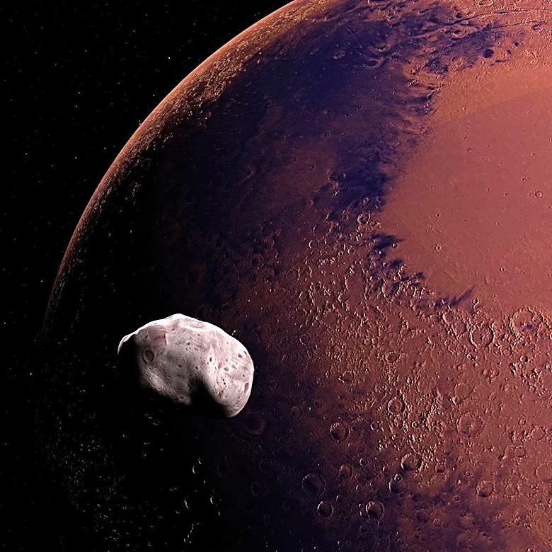 Mars' Moon Phobos May Reveal Clues to Ancient Catastrophe and Its Origin