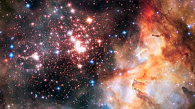 James Webb Space Telescope Reveals Young Star Cluster in Carina Nebula