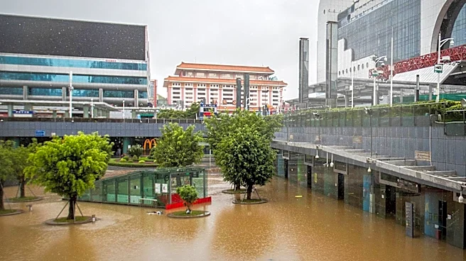 Typhoon Dolphin Makes Landfall in Eastern China, Prompting Flood and Landslide Warnings