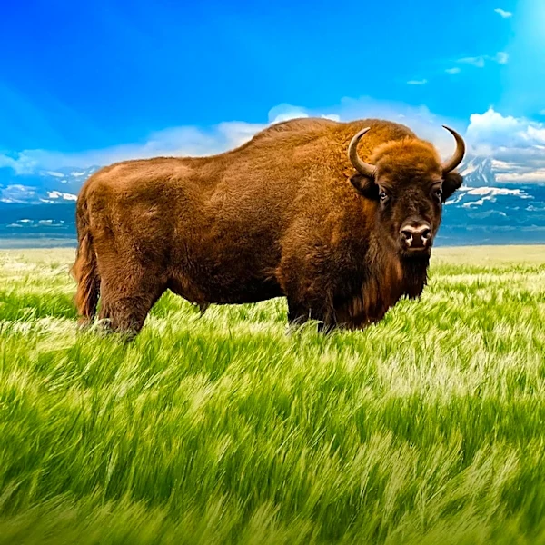 Summer Heat Drives Antelope Island Bison to Cooler Areas