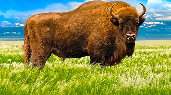 Summer Heat Drives Antelope Island Bison to Cooler Areas