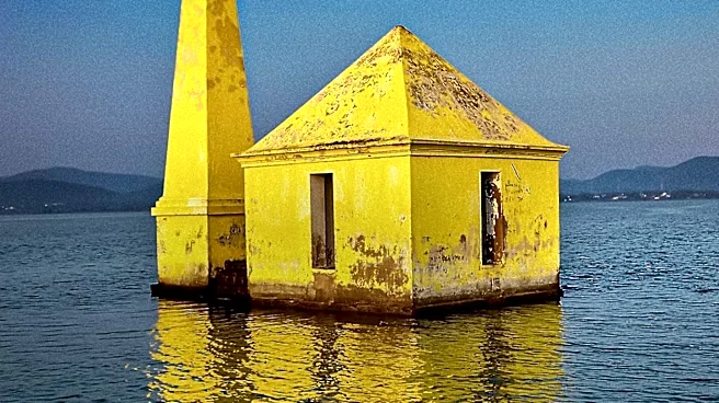 Lake Mead's Falling Water Levels Reveal Submerged Town of St. Thomas