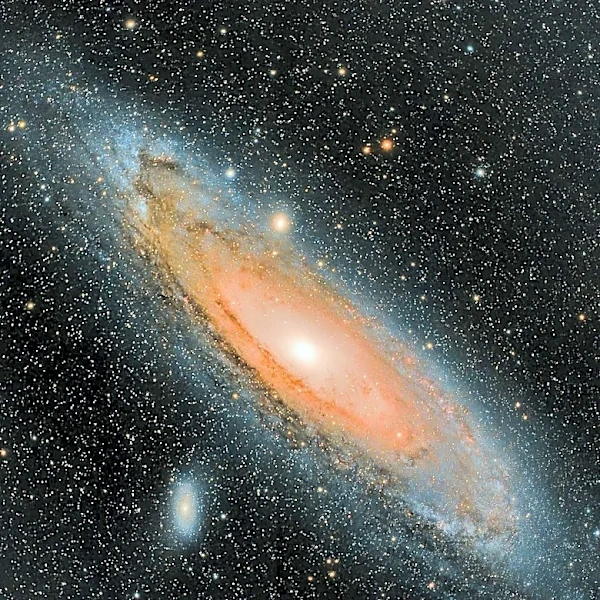 Hubble Telescope Reveals Andromeda's Star Formation Slowdown