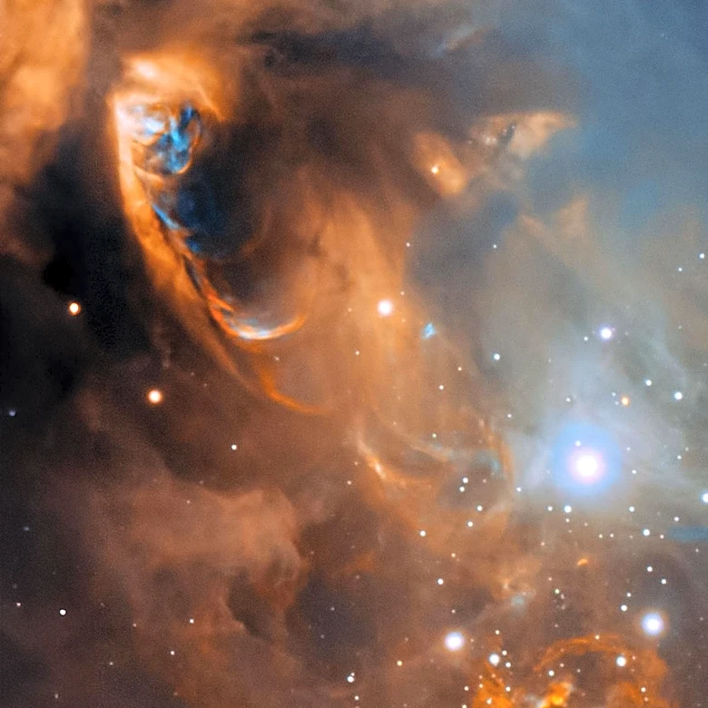 James Webb Space Telescope Captures Detailed Images of the Lion Nebula