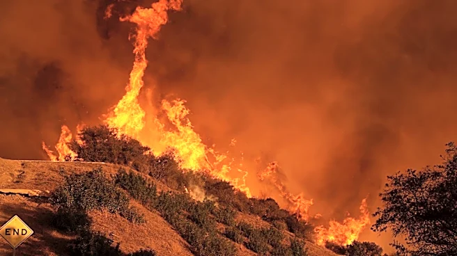 Bug Fire Forces Closure of U.S. 395 Near Nevada Border Due to Wind-Driven Spread