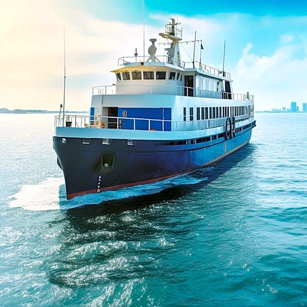 Eastern Shipbuilding Group Delivers New Vehicle-Passenger Ferry 'Falcon' to Fisher Island Community