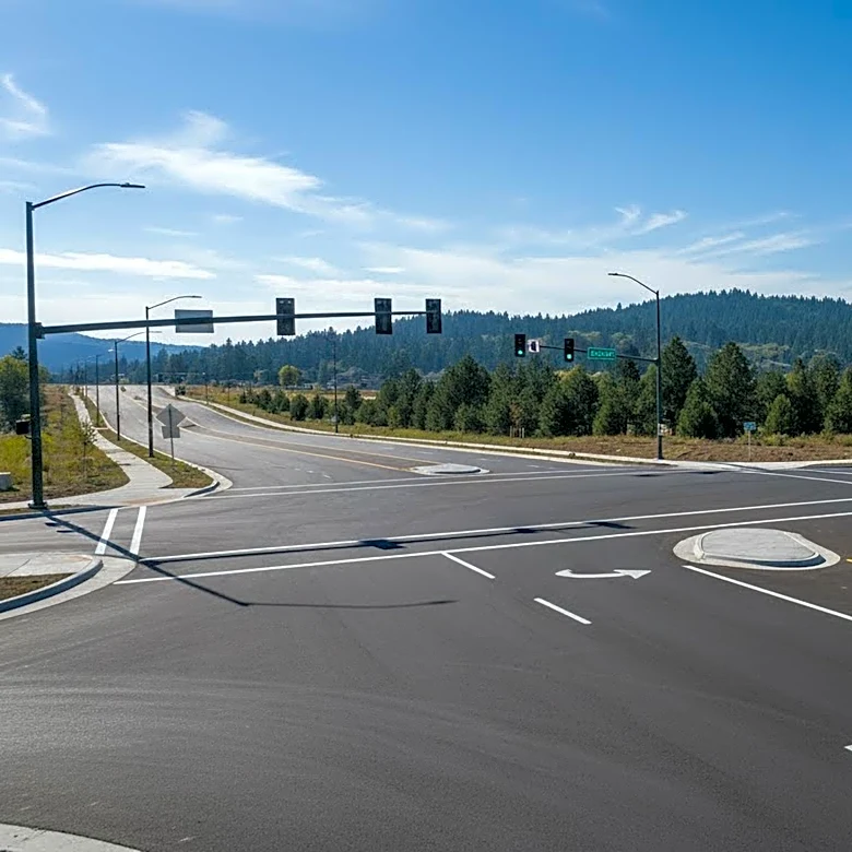 Juneau's Egan and Vanderbilt Intersection Reopens with New 'Continuous Green T' Design to Enhance Safety