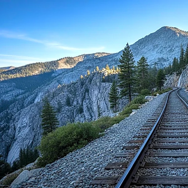 Central Pacific Railroad Construction Relied Heavily on Chinese Immigrant Labor to Traverse Sierra Nevada